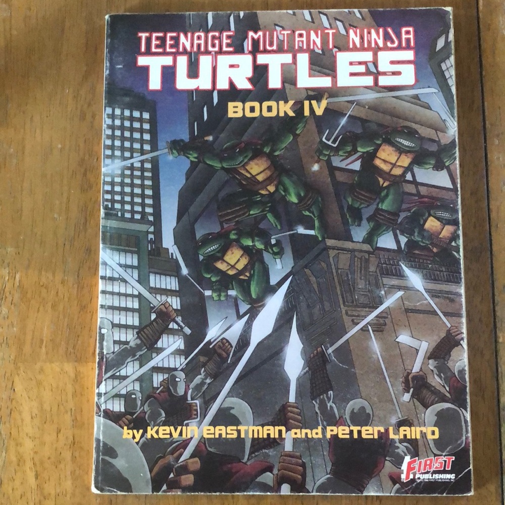 Teenage Mutant Ninja Turtles Book IV 1988